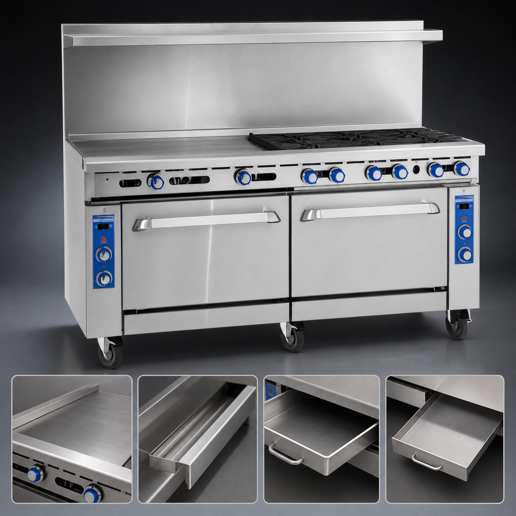 36-Inch Griddle Section