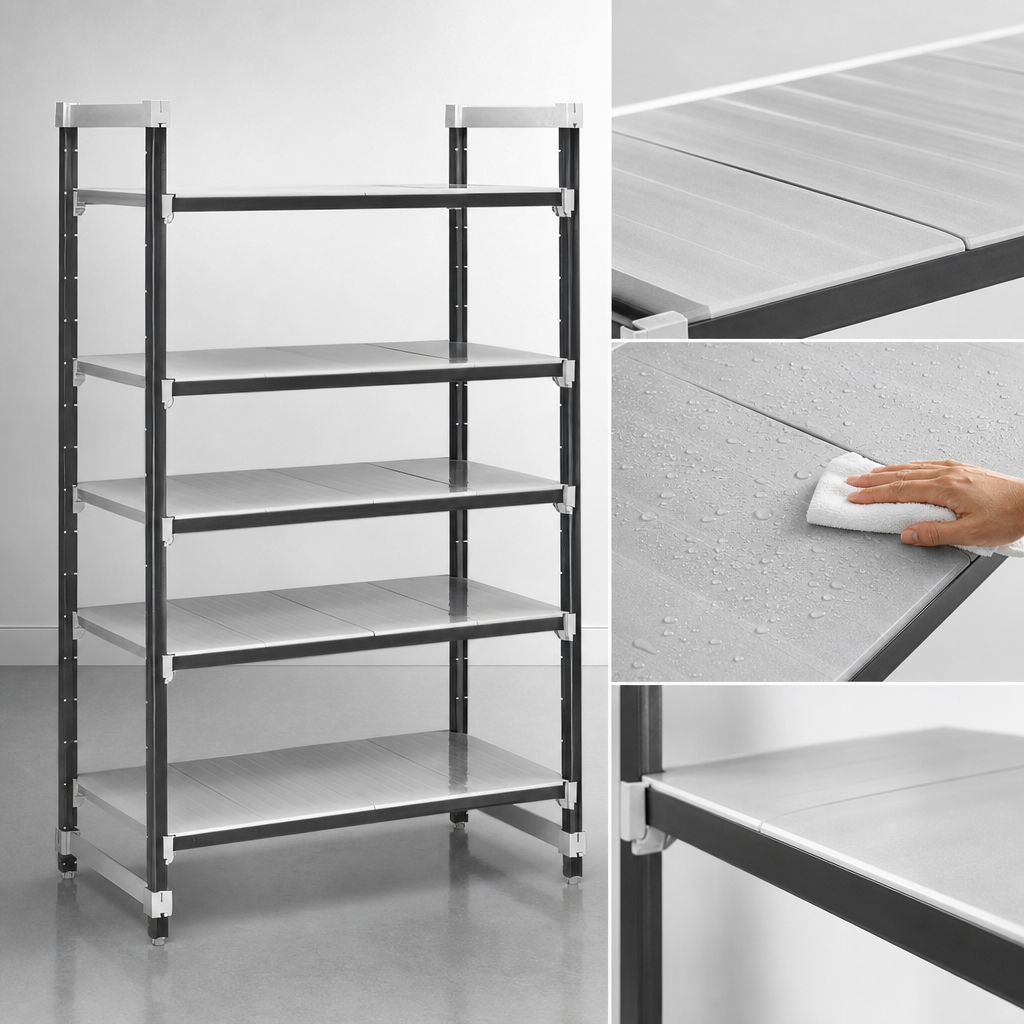 Solid Reinforced Shelf Plates