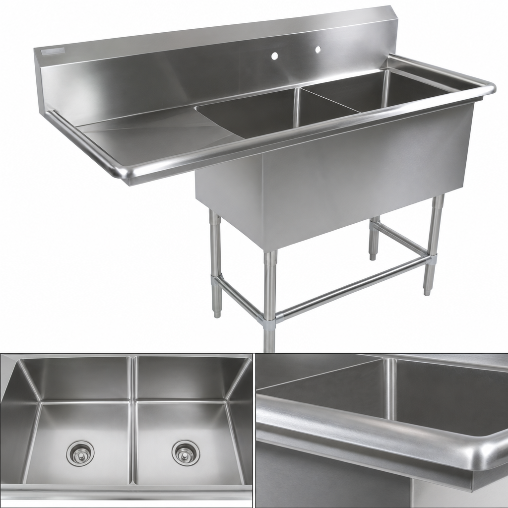 Two-Compartment Sink Design