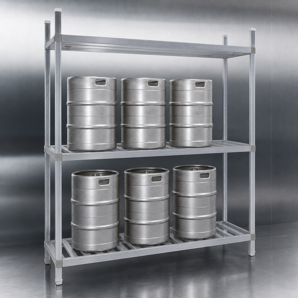 6-Keg Capacity