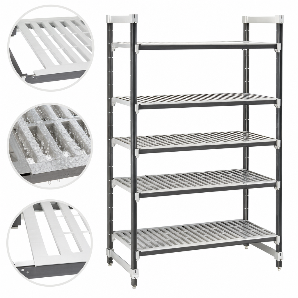 Vented Reinforced Shelf Plates
