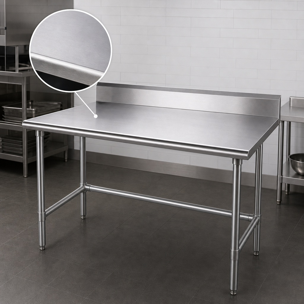 16-Gauge 430 Stainless Steel Top
