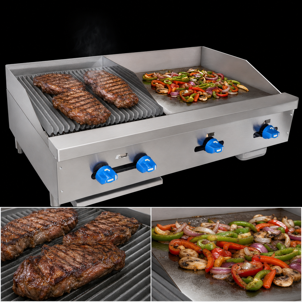 Dual Cooking Surfaces