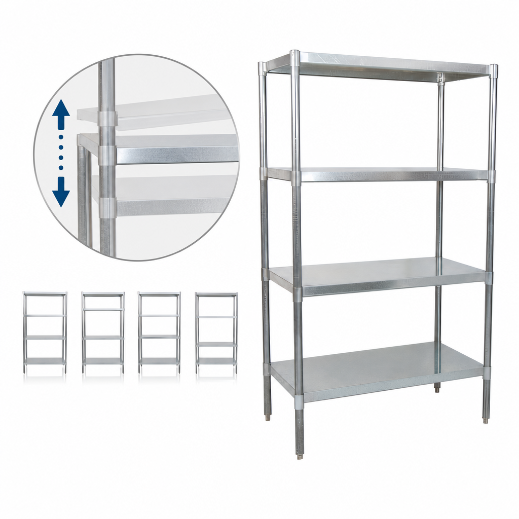 Four Adjustable Shelves