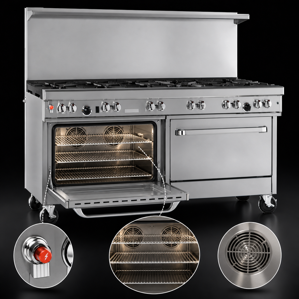 Convection Oven Included