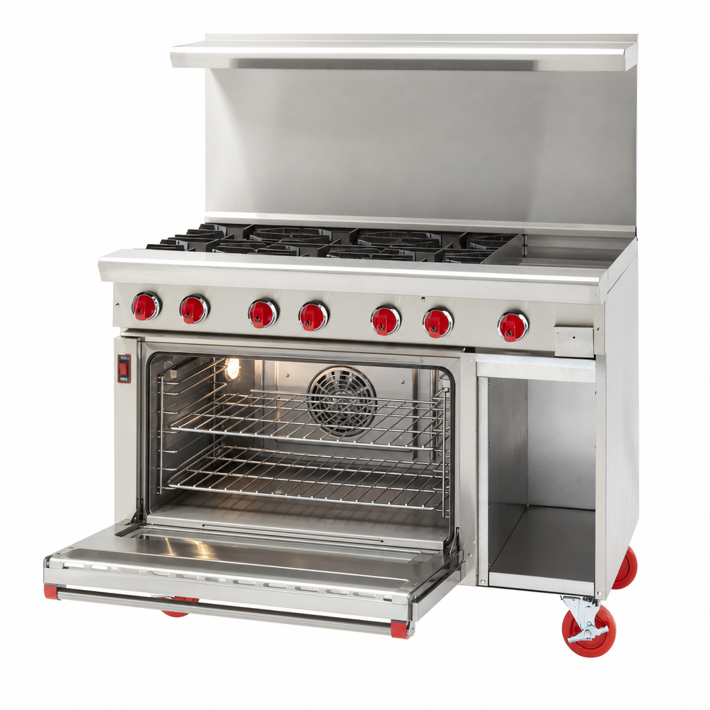 Left-Side Convection Oven