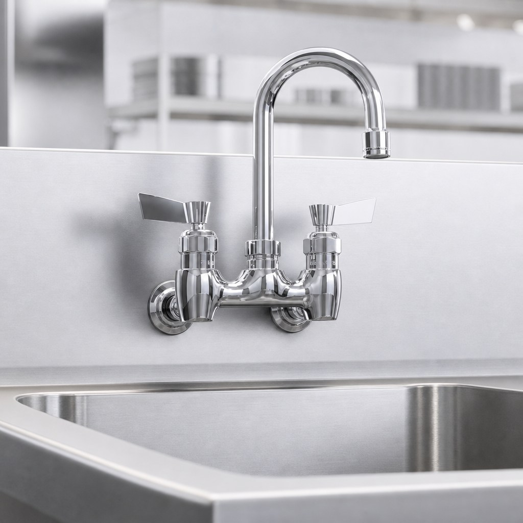 4-Inch Center Backsplash Mount