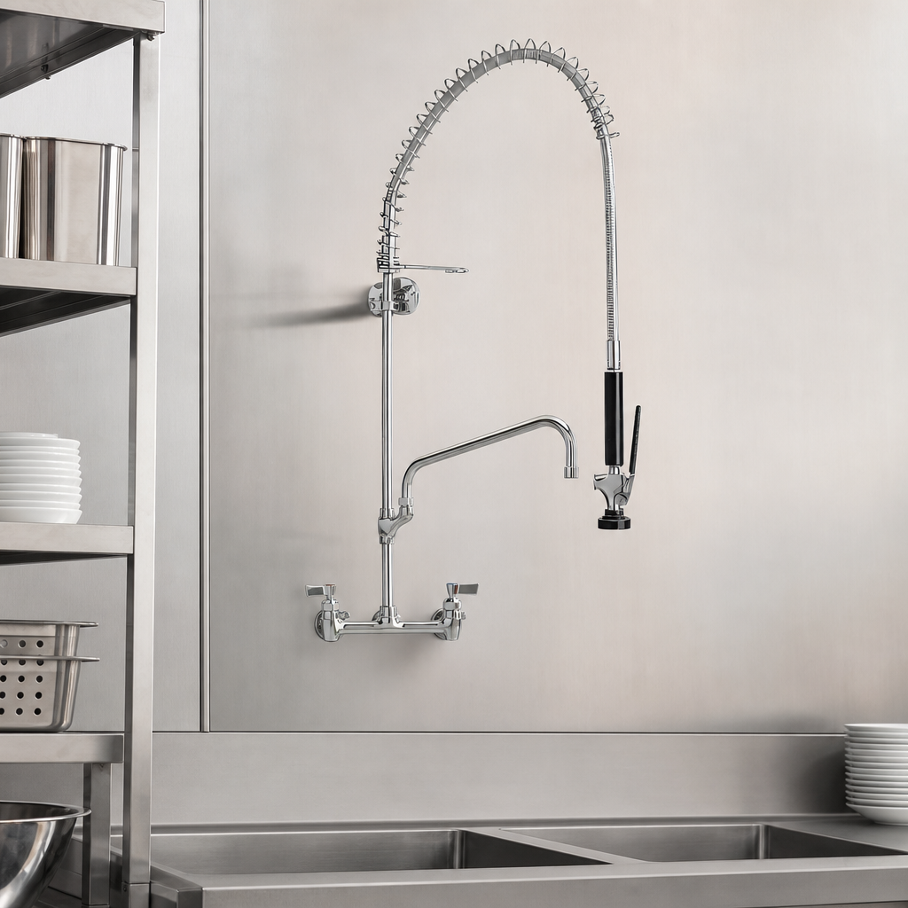 Wall-Mount Pre-Rinse Design