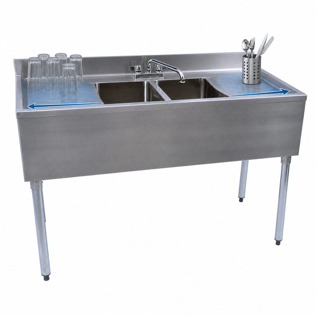 Left And Right Drainboards