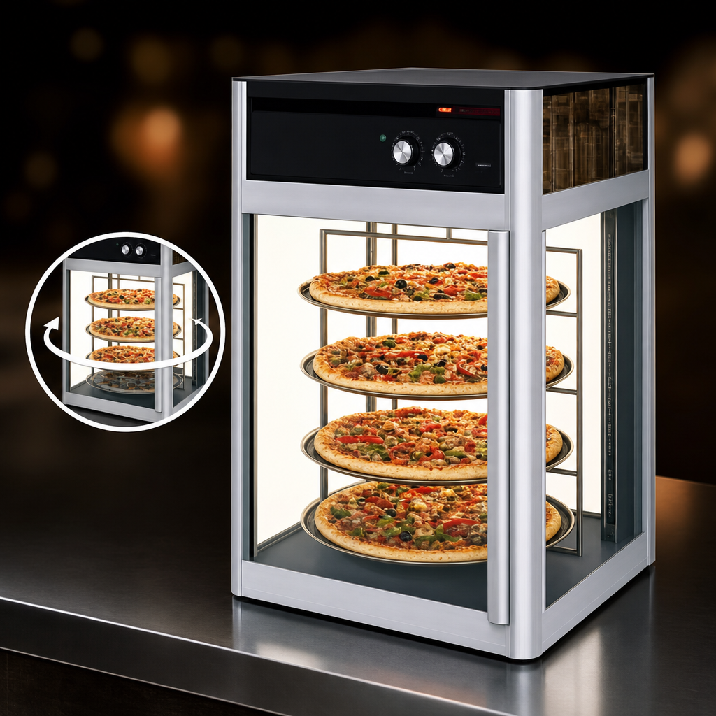 3-Tier Motorized Circle Rack