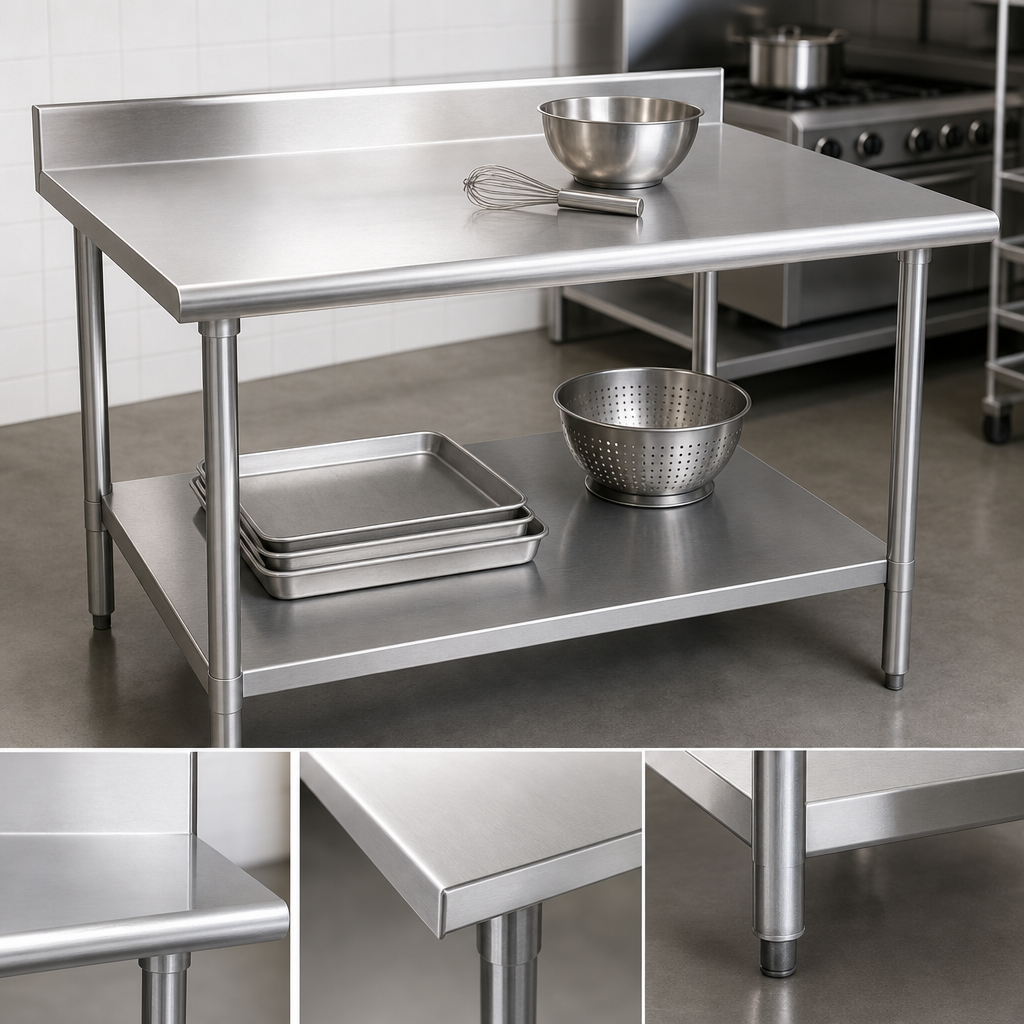 16-Gauge 300 Series Stainless Steel Top