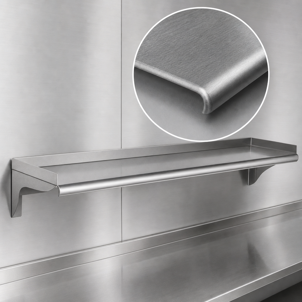 16 Gauge 430 Stainless Steel Construction
