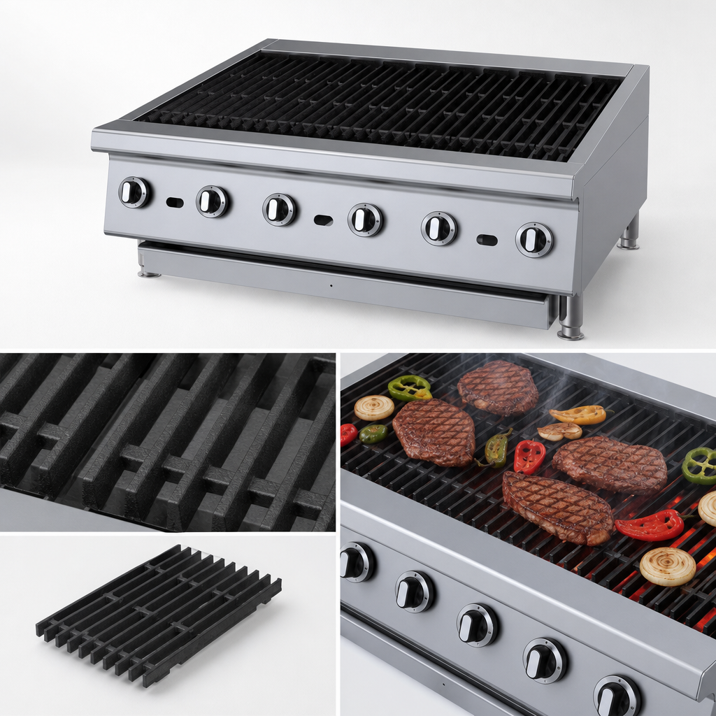 Non-Adjustable Cast Iron Grates