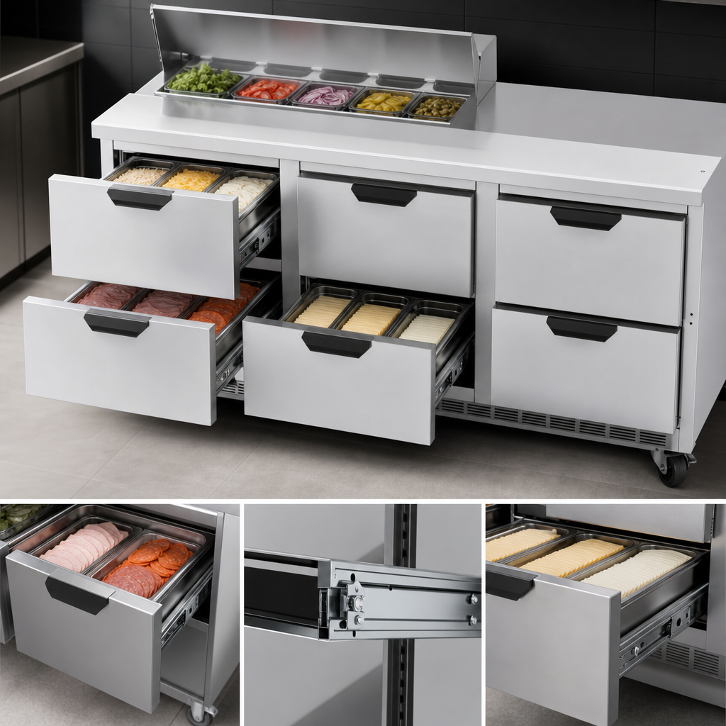 Six Drawer Storage