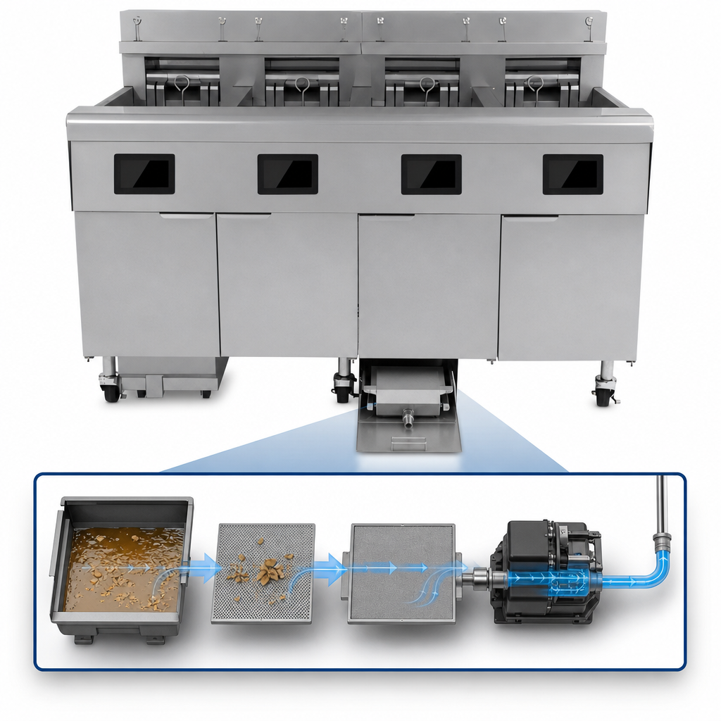 Built-In Automatic Filtration