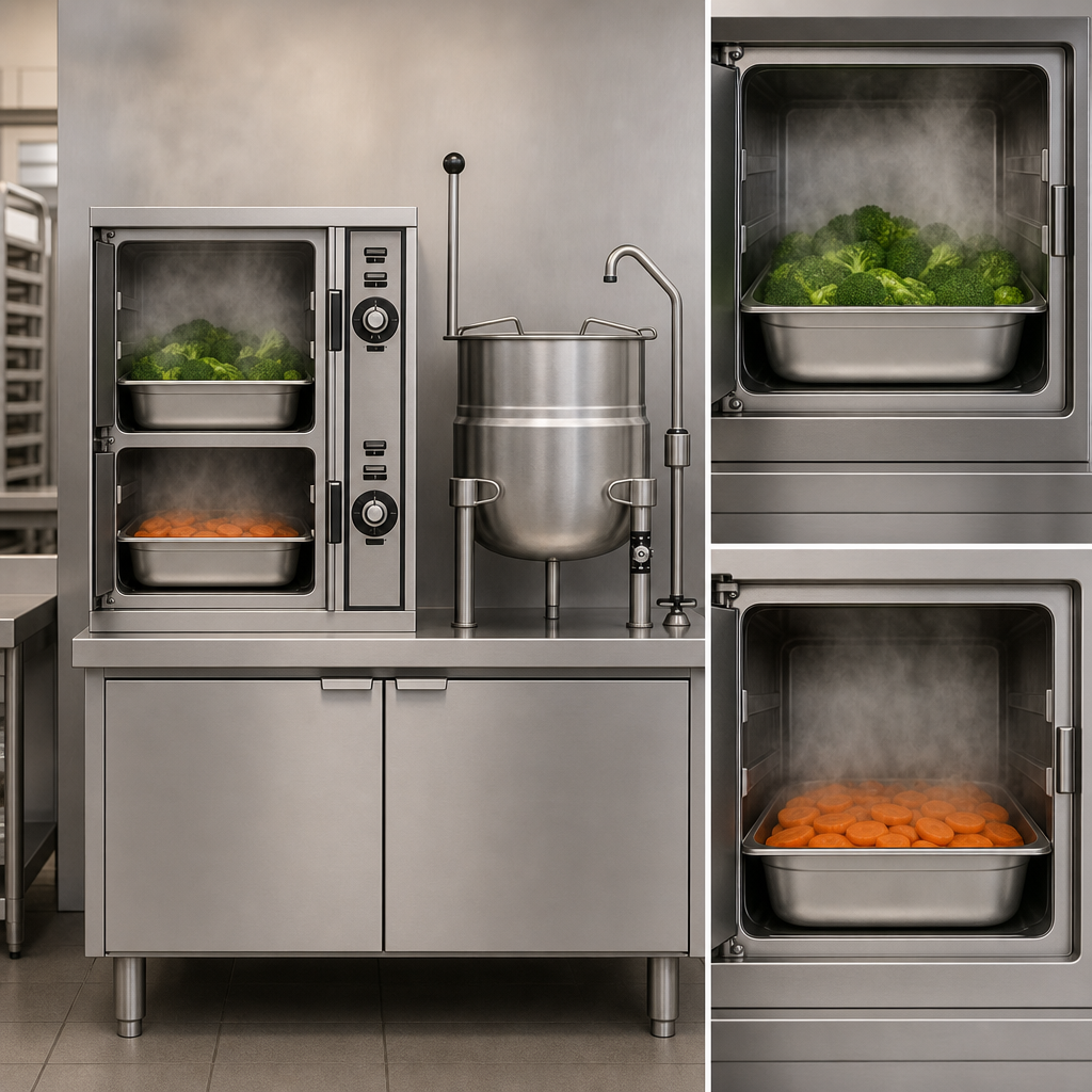 Two Compartment Steamer