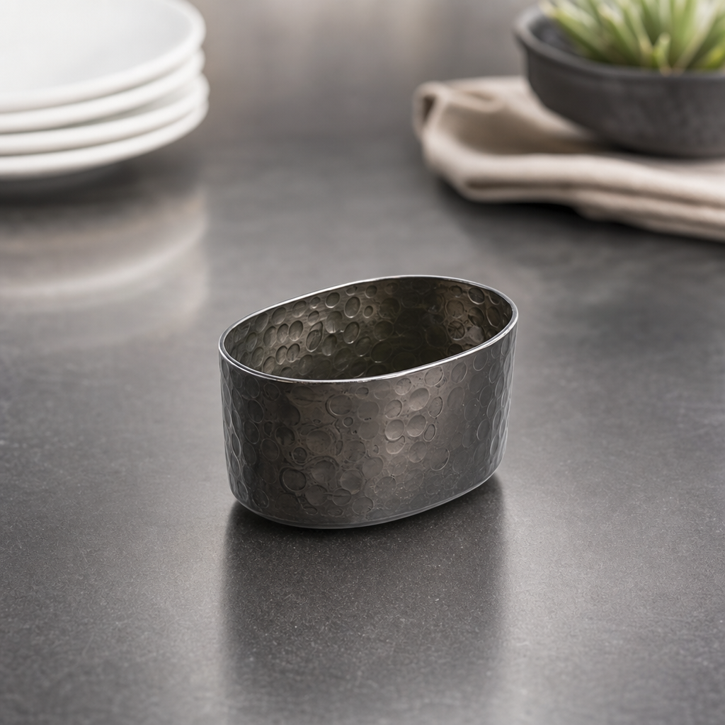 Hammered Aluminum Construction