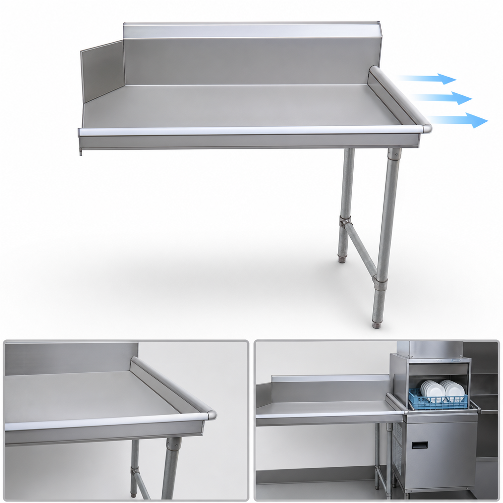 Right-Hand Dish Machine Opening