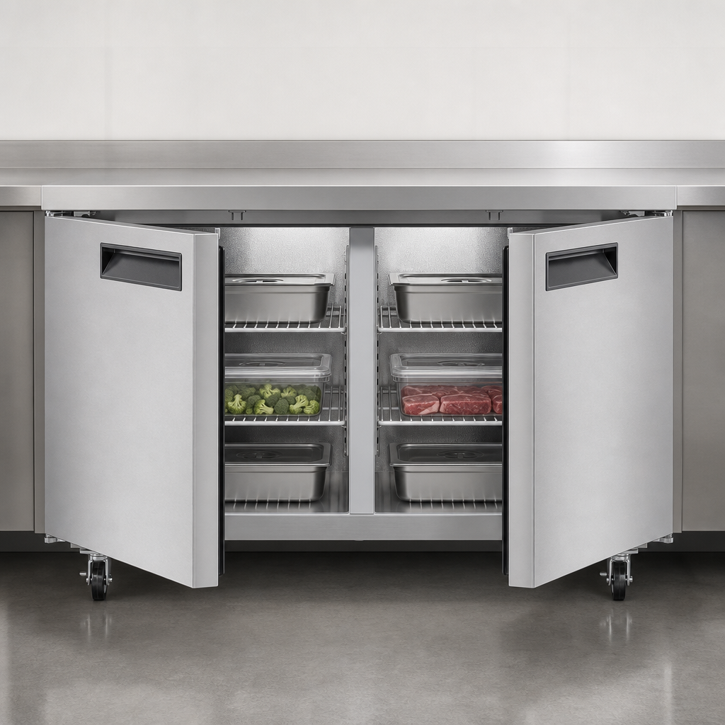 Two Self-Closing Solid Doors