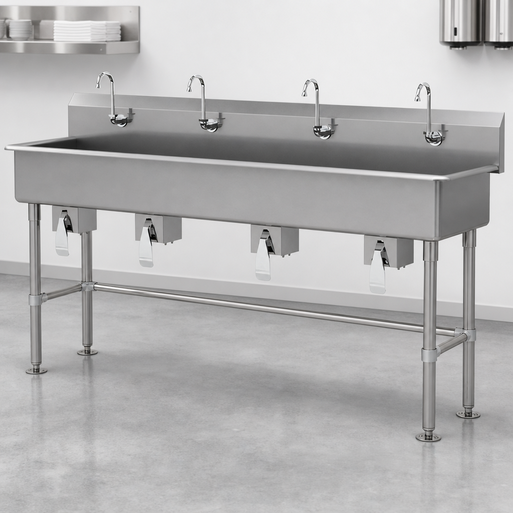 Four-Station Sink Body