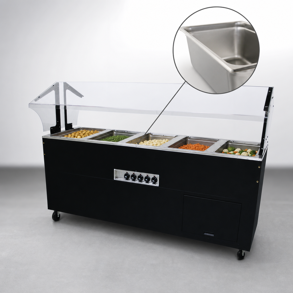 Accommodates Deep Inserts