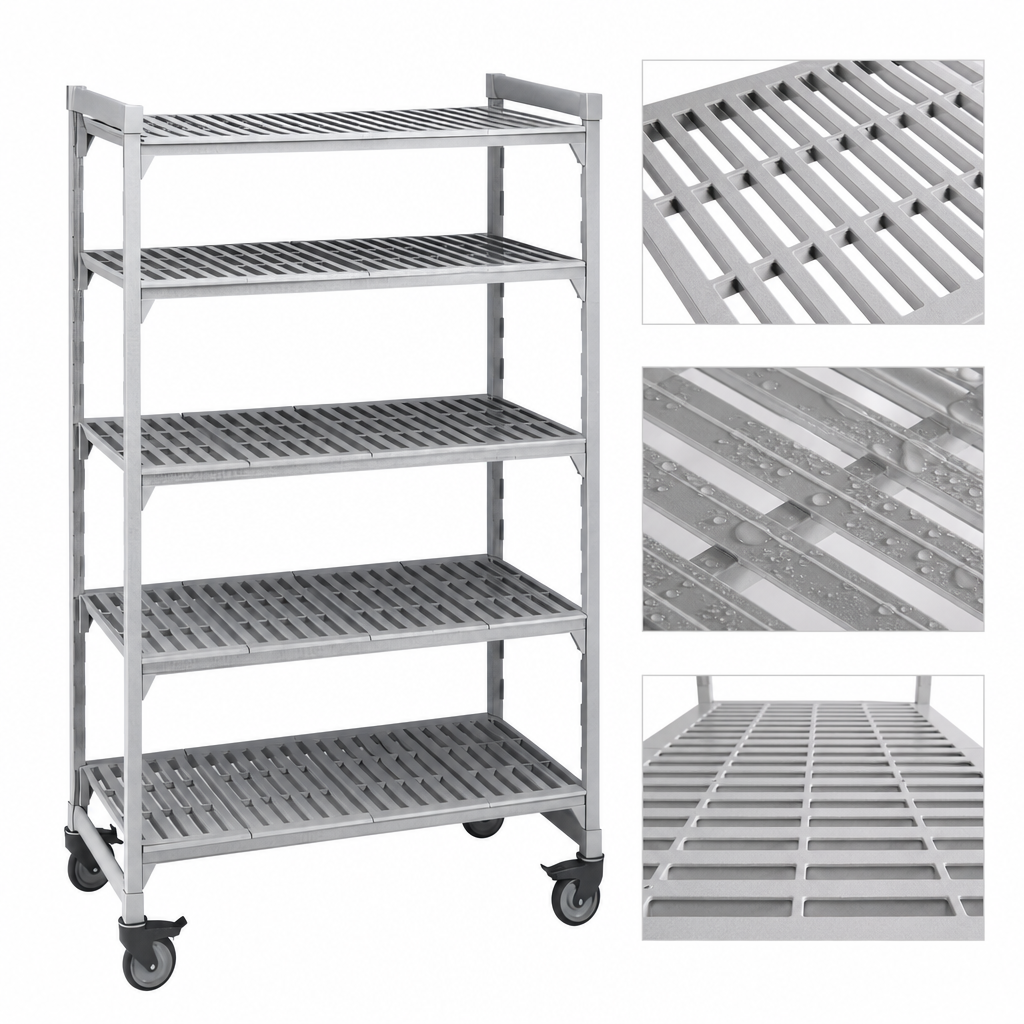 Vented Polypropylene Shelf Plates