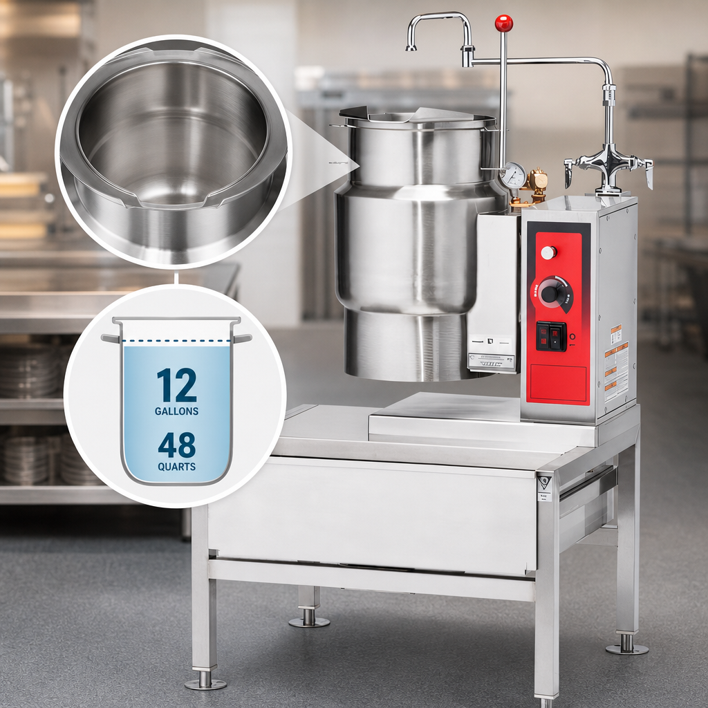 12-Gallon True Working Capacity