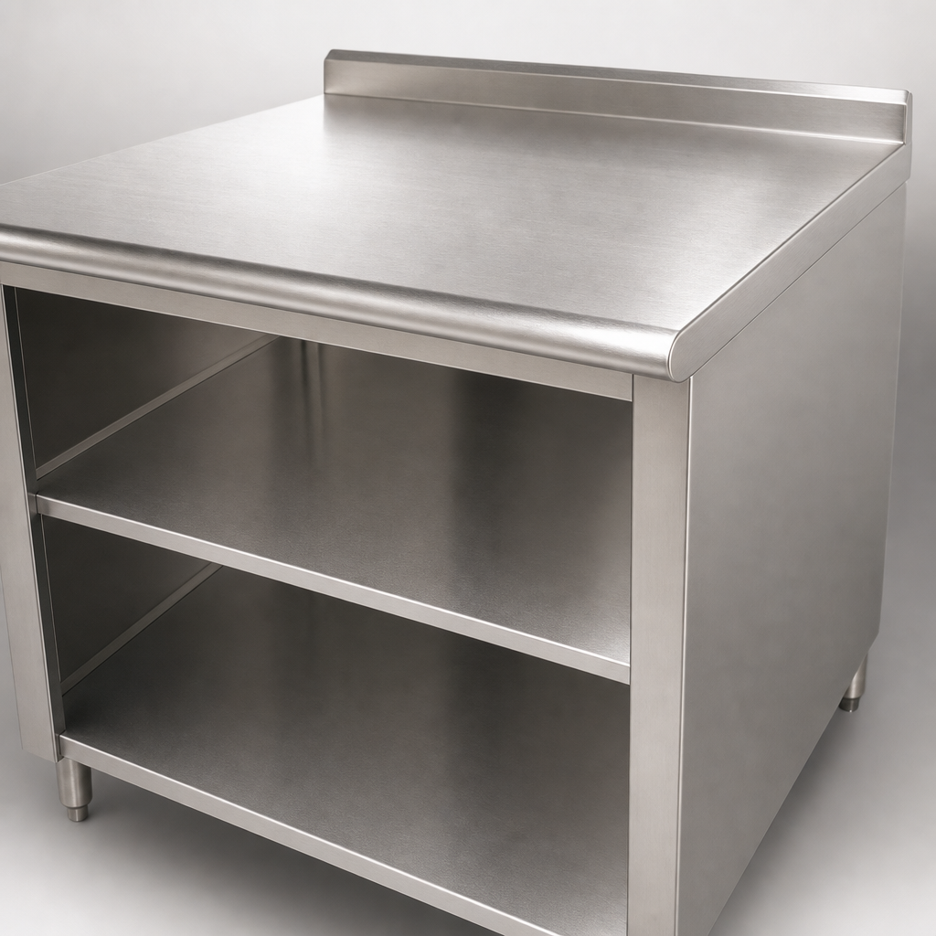 14-Gauge 304 Stainless Steel Top
