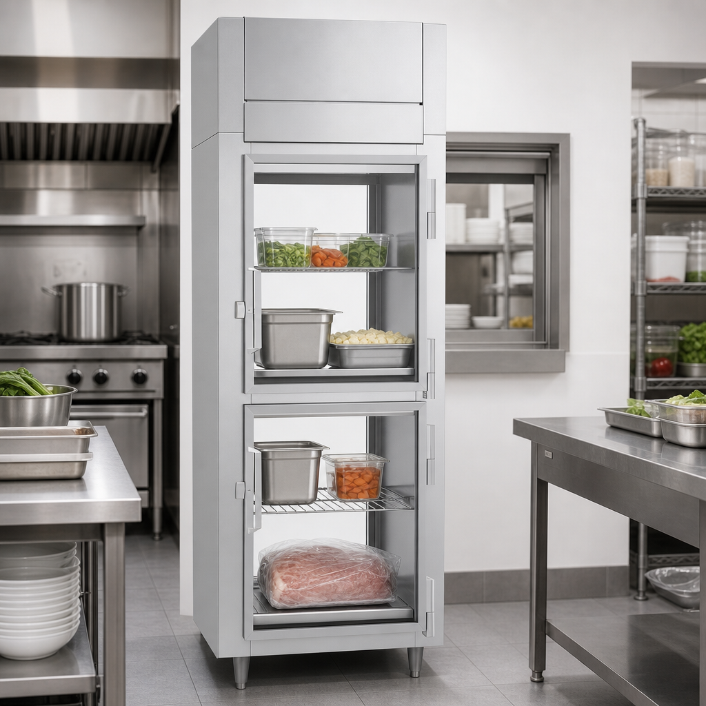Pass-Thru, One-Section Cabinet