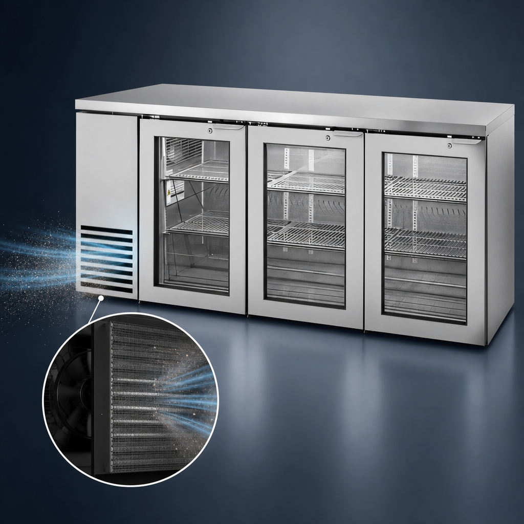 Self-Cleaning Condenser