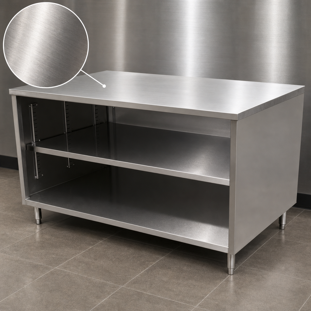 18-Gauge 304 Stainless Steel Body