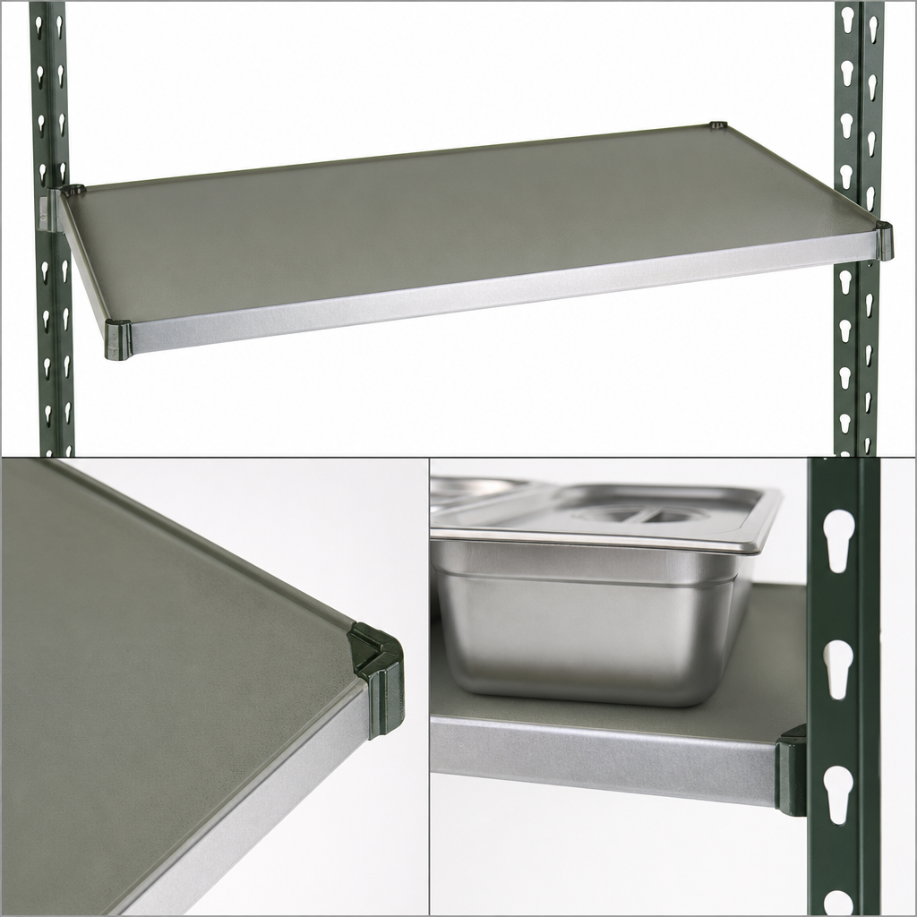 Solid Shelf Surface