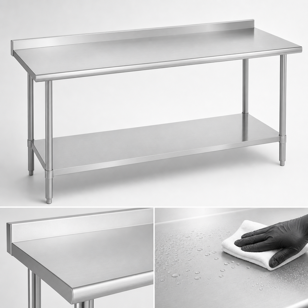 14-Gauge 300 Series Stainless Steel Top