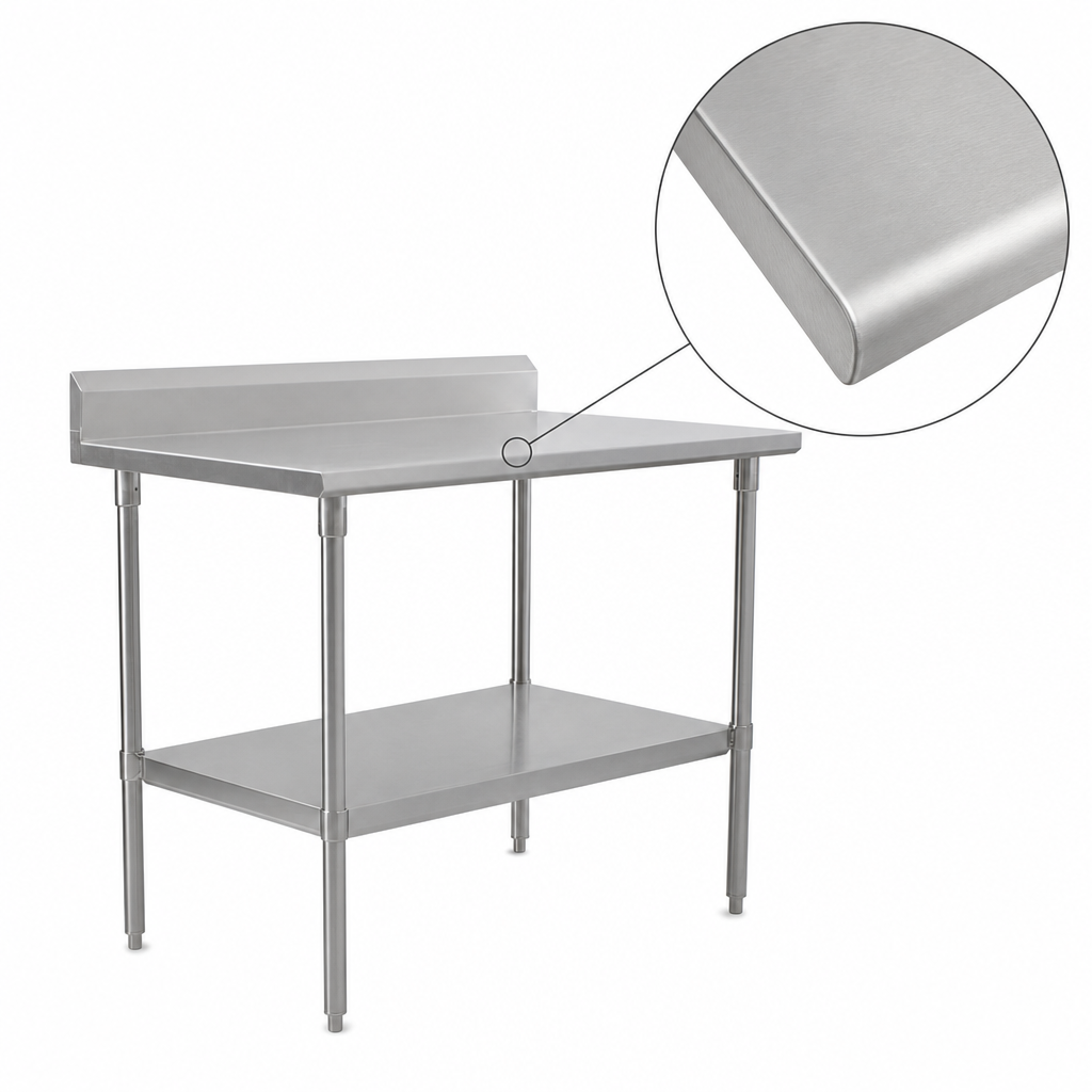 16-Gauge 300-Series Stainless Steel Top