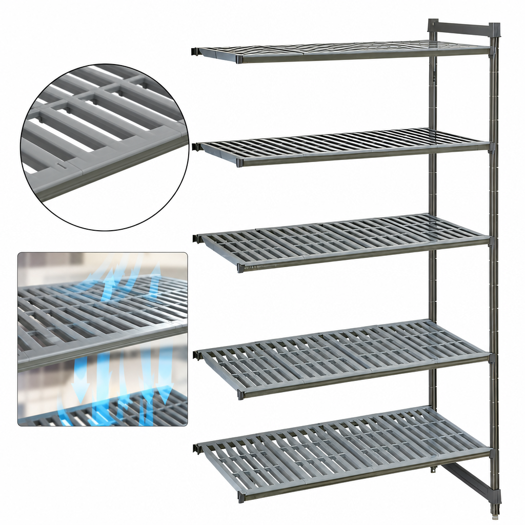 Vented Polypropylene Shelf Plates
