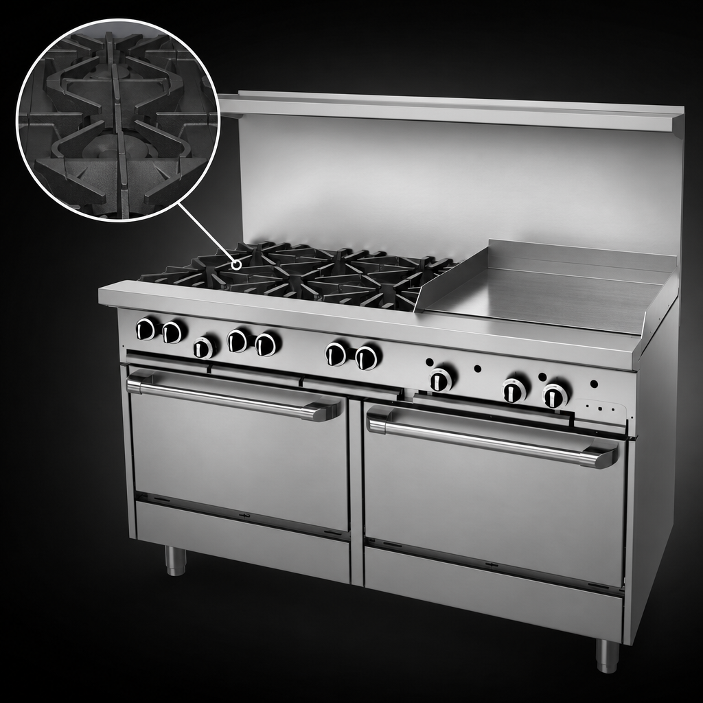 Cast Iron Top and Ring Grates