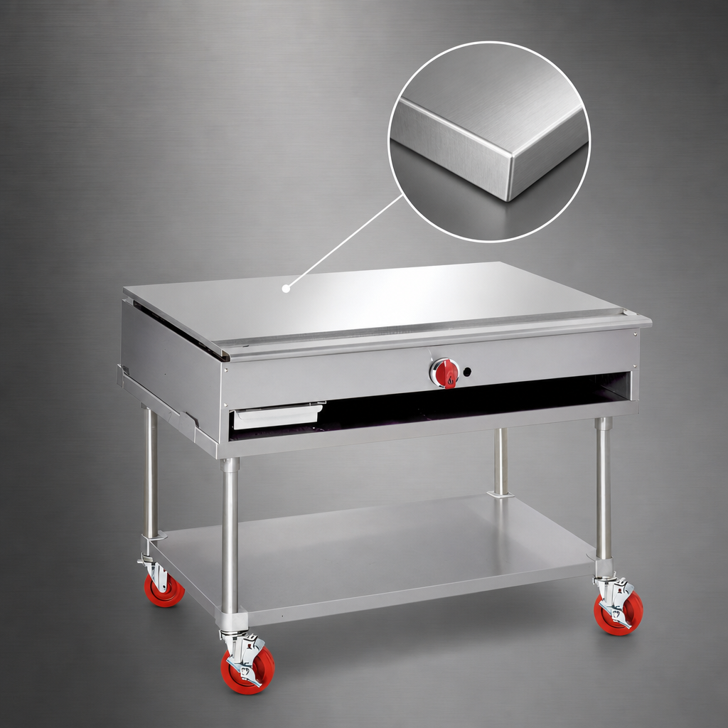 3/4-Inch Polished Steel Plate