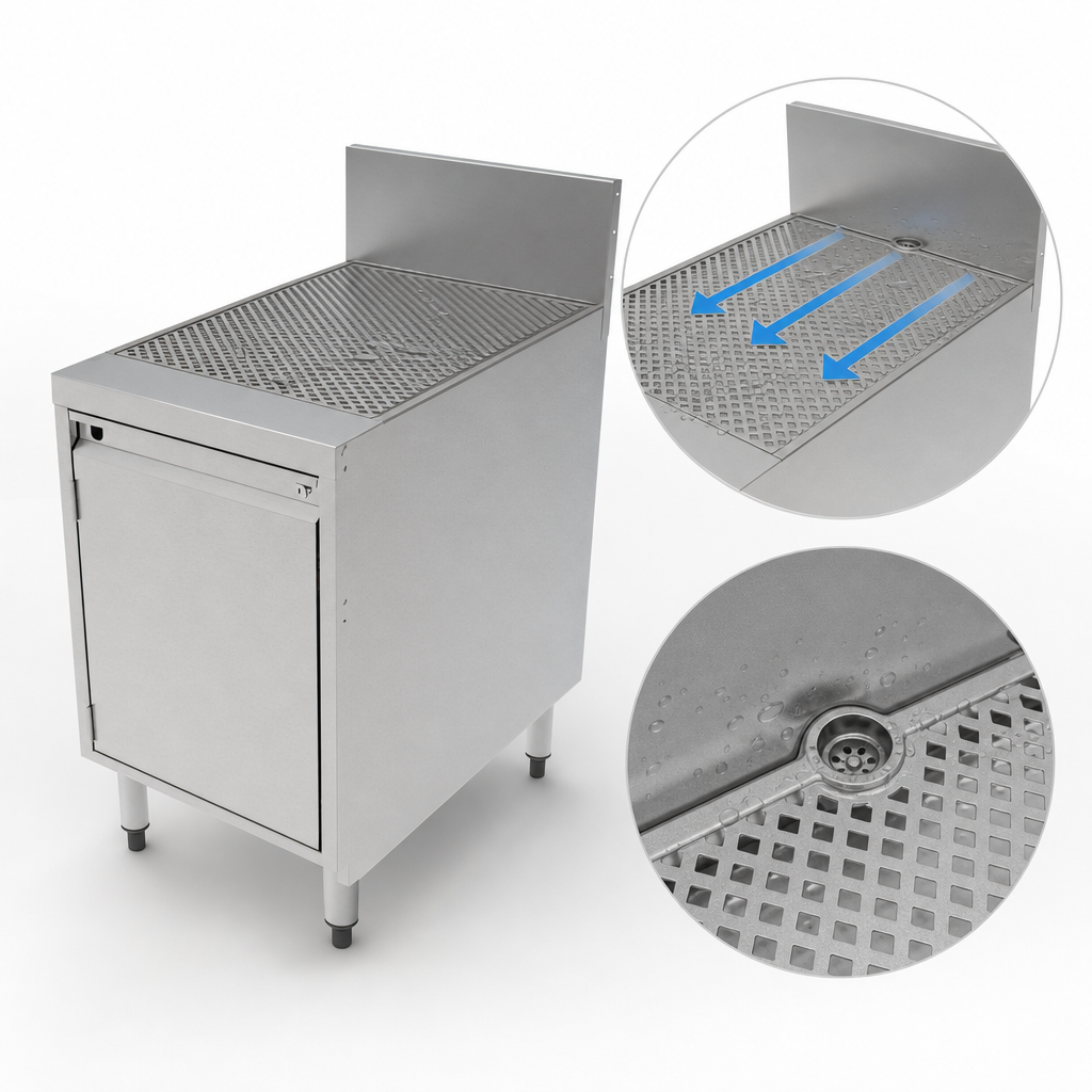 Pitched Drainboard Top