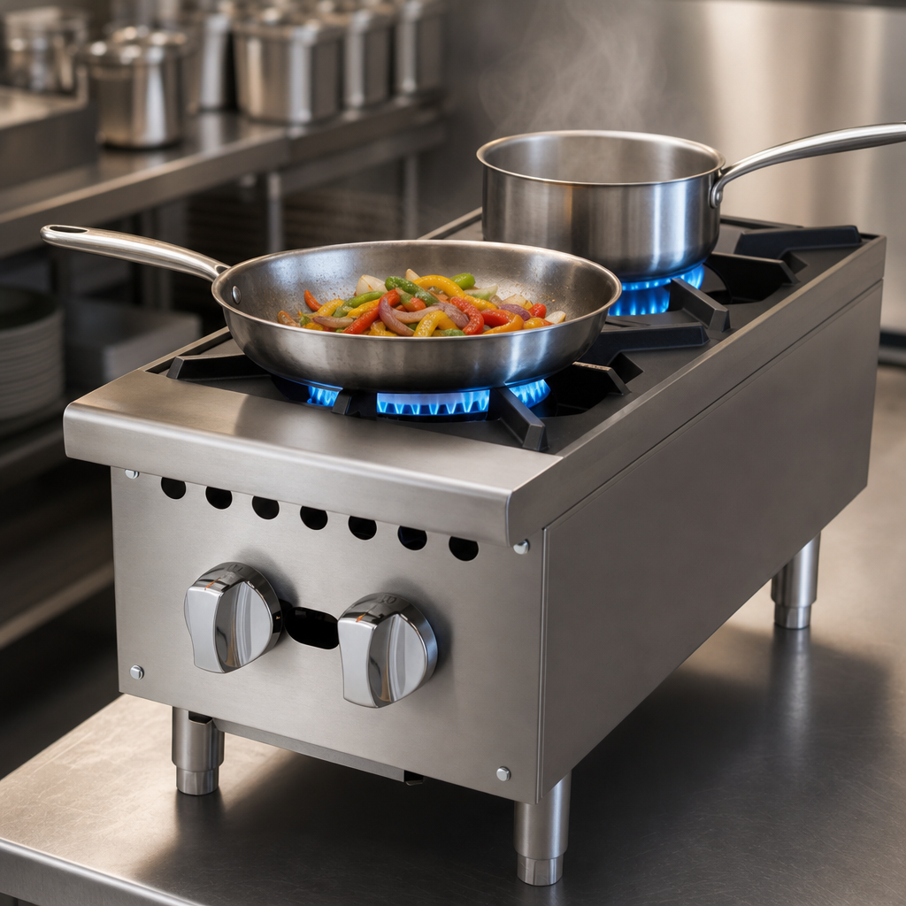 High-Output 32,000 BTU Burners