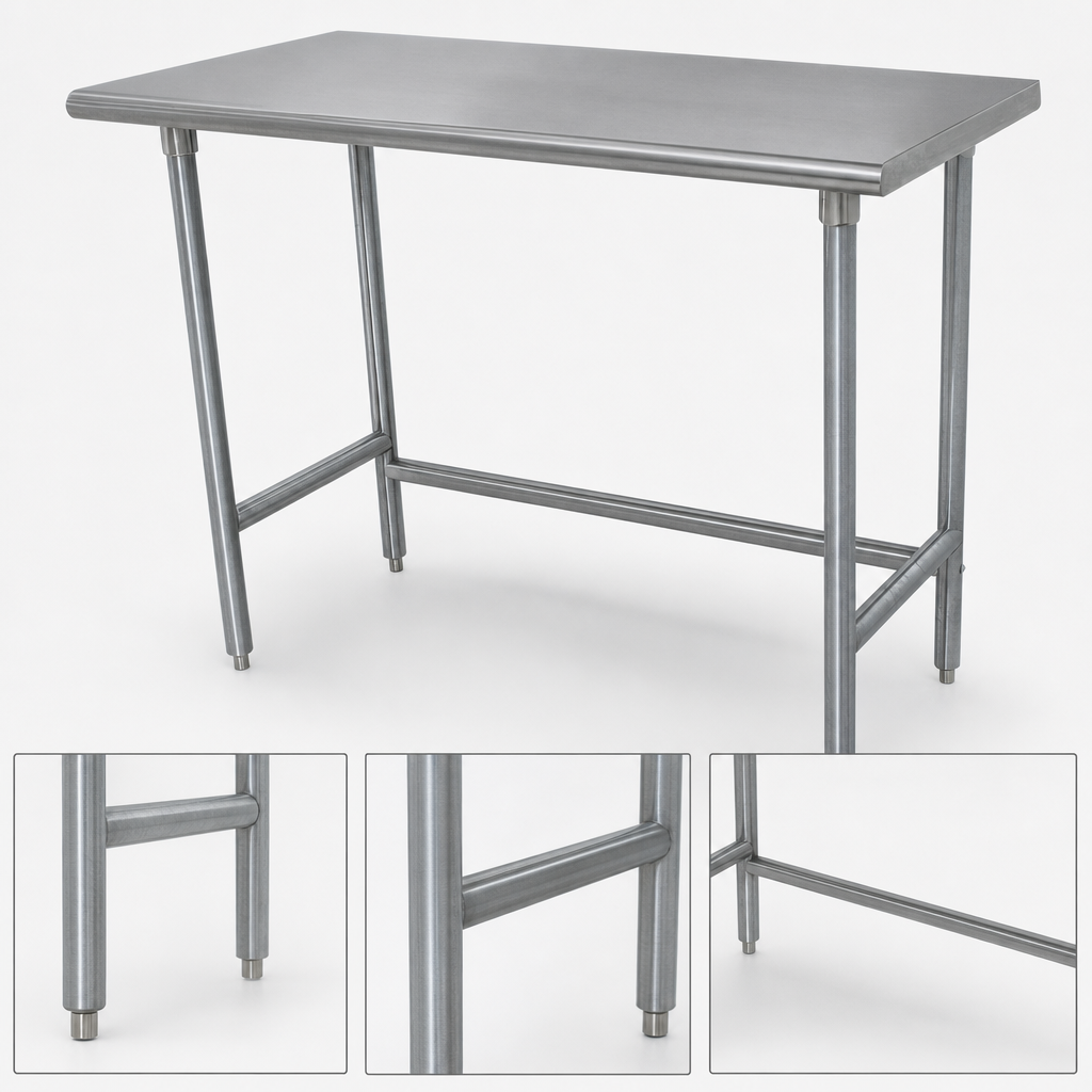 Galvanized Open Base Construction