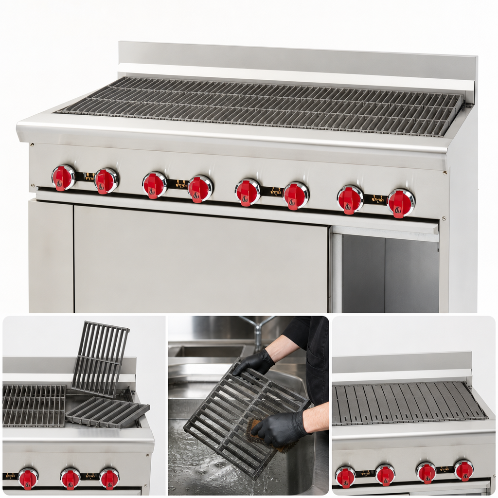 Reversible Cast-Iron Top Grates