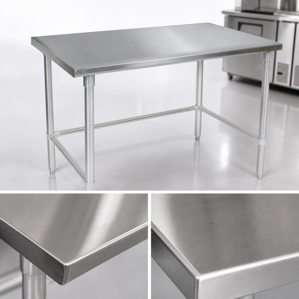 14-Gauge Stainless Steel Top