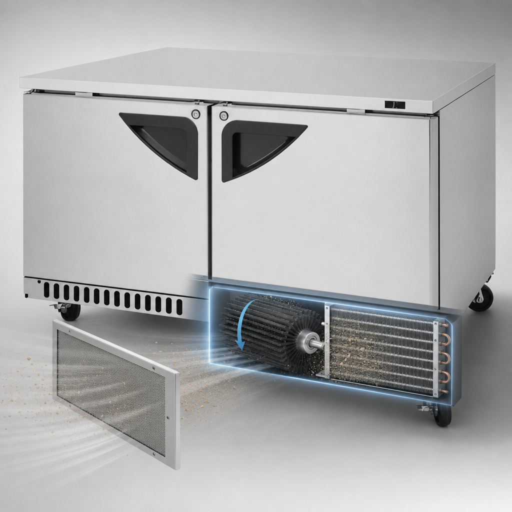 Self-Cleaning Condenser