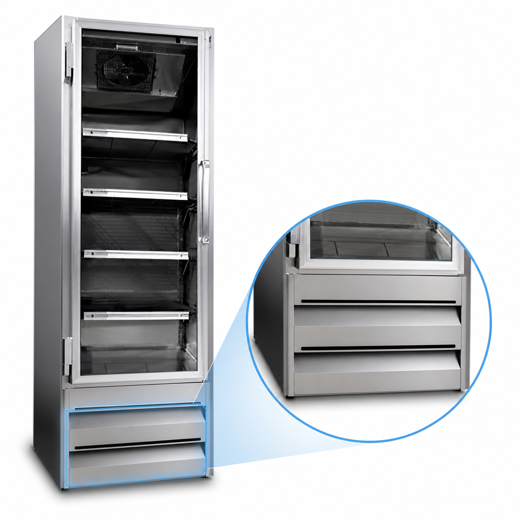 Bottom-Mount Self-Contained Refrigeration