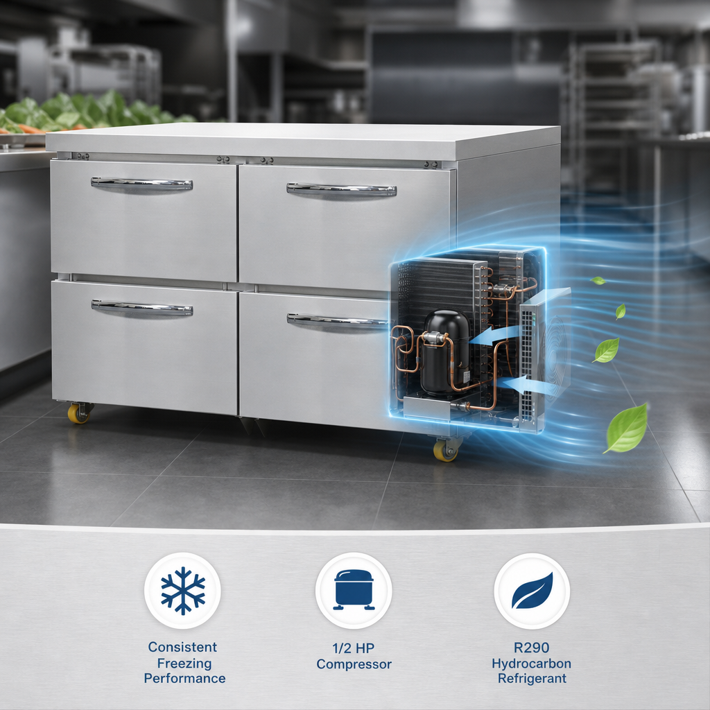 High-Efficiency Refrigeration