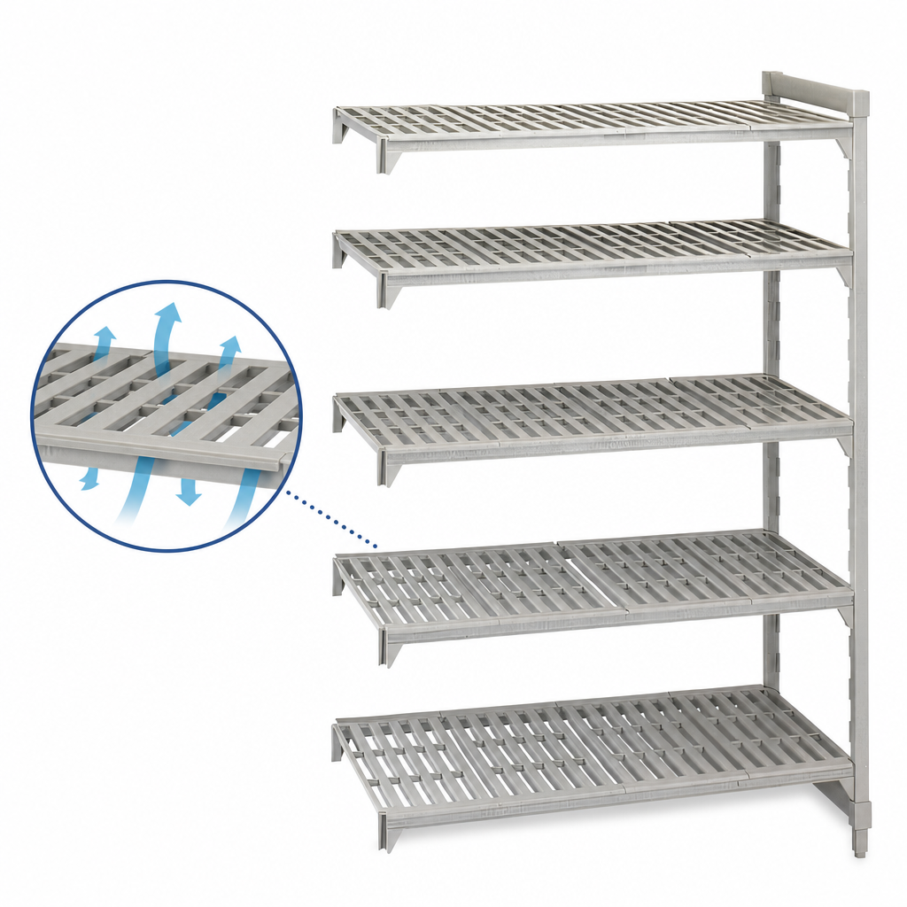 Vented Shelf Plates