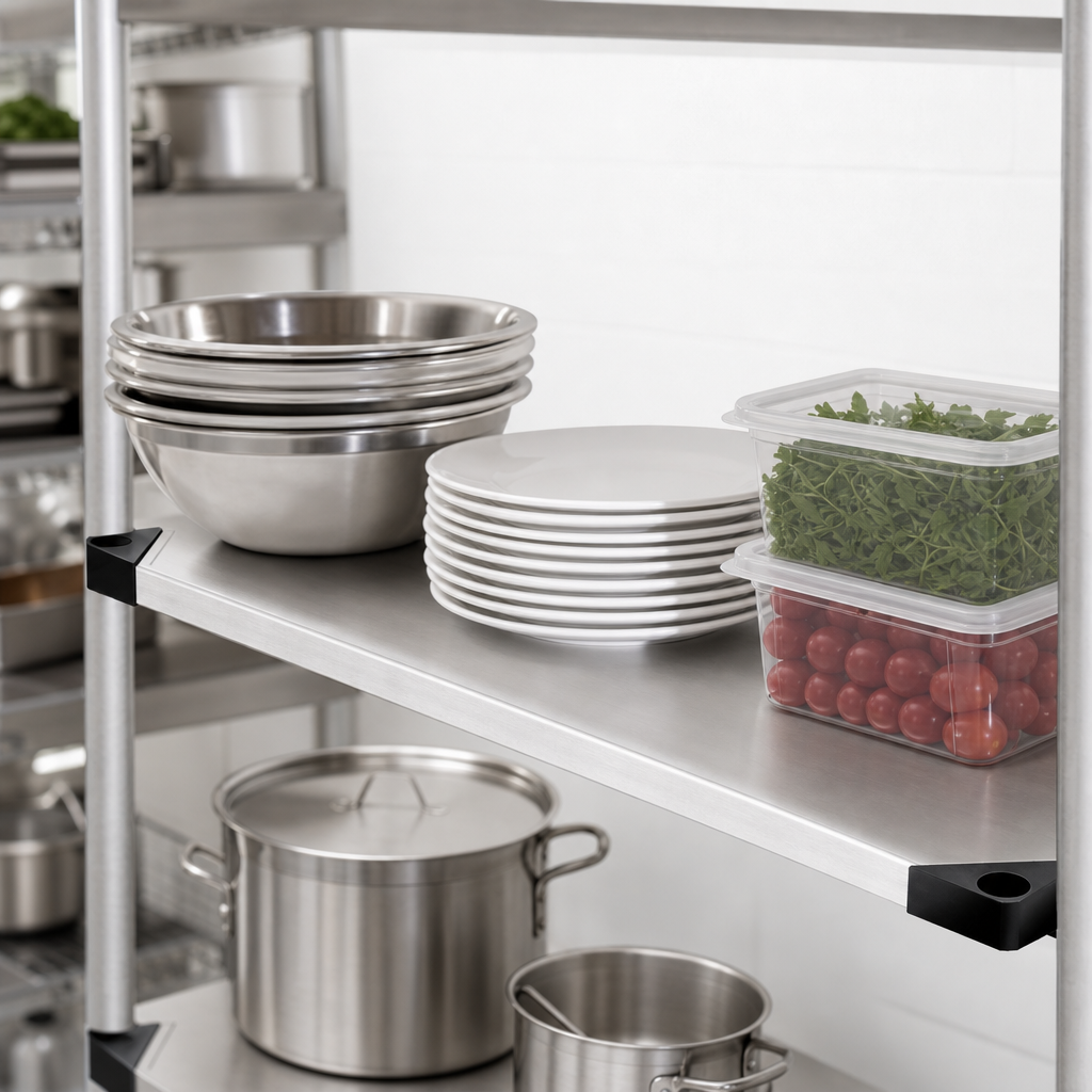 Solid Shelf Surface