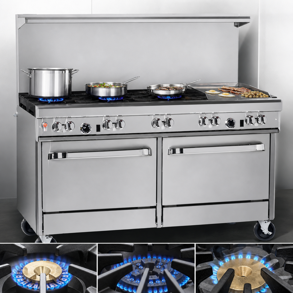 Five-Burner Cooktop