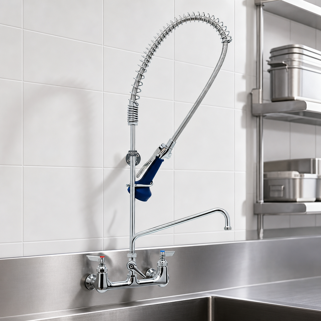 Wall-Mount Mixing Faucet Body