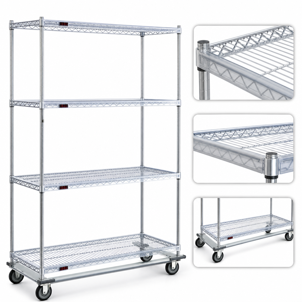 Patented QuadTruss® Shelves